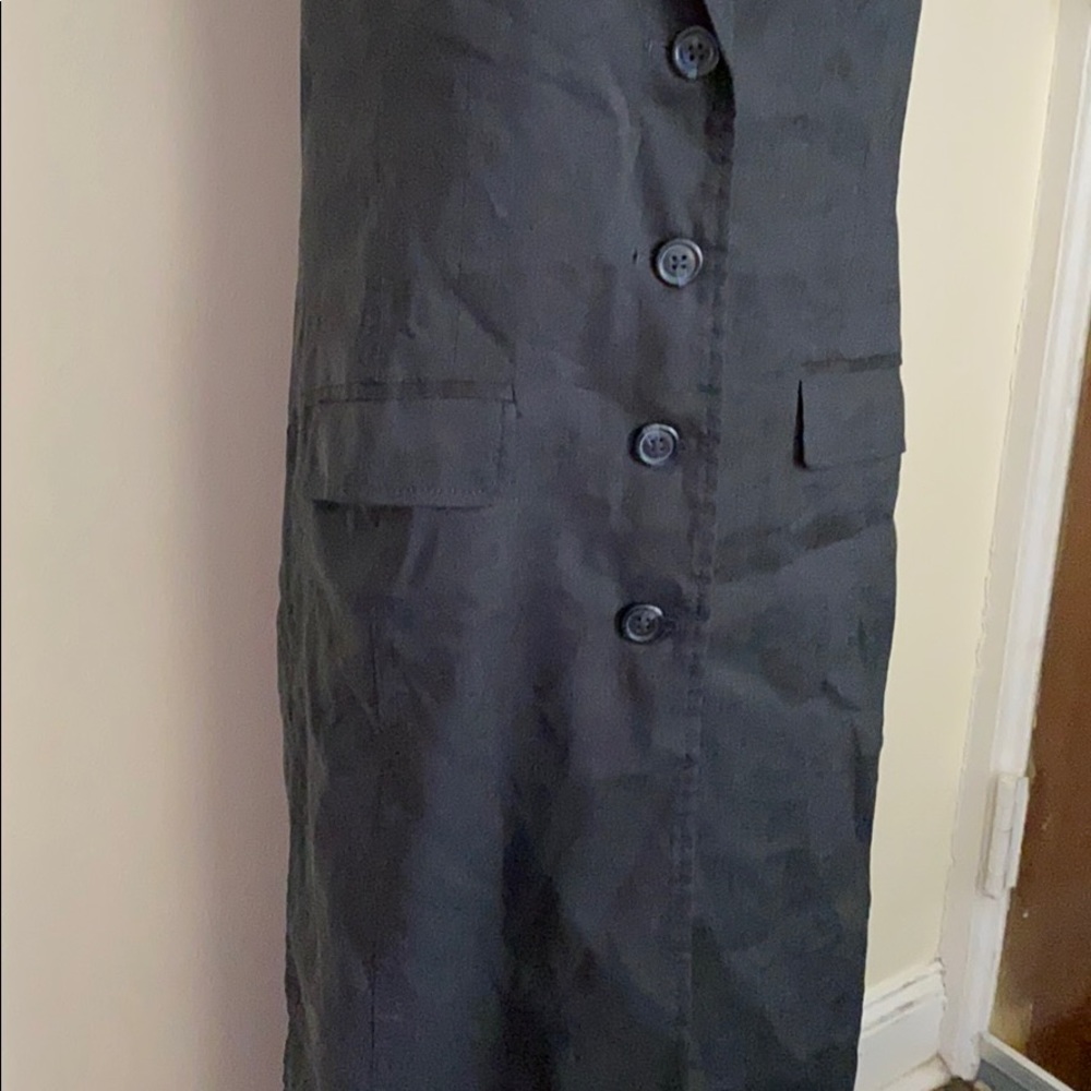 NWOT Anthropologie Cartonnier Black Vest Size 4 - Picture 4 of 8
